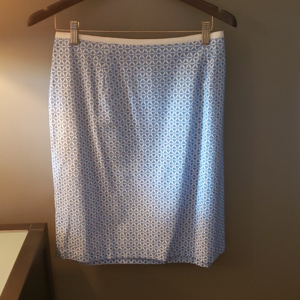 Talbots eyelet skirt